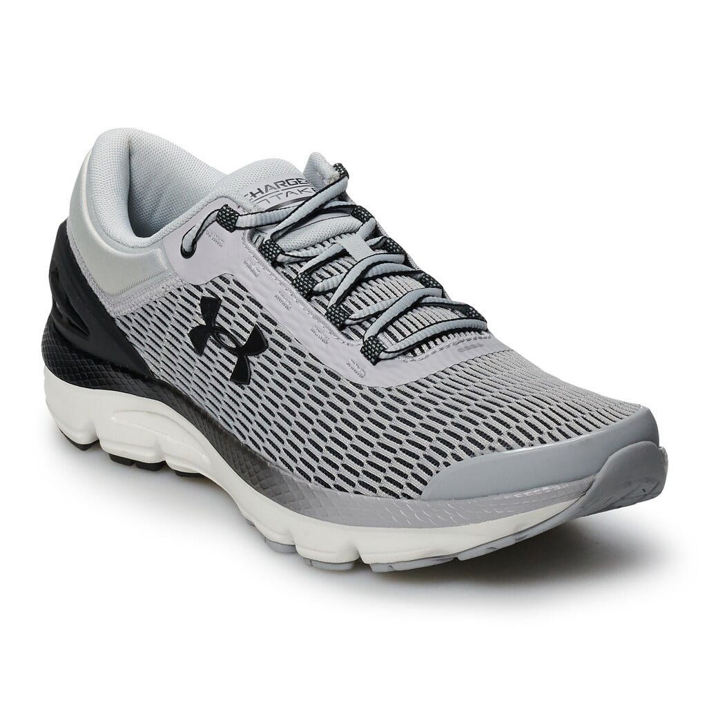 Armour Charged 3 Men's Running Shoes Mod Gray Onyx - Walmart.com