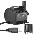 thumbnail image 2 of Small Pump Submersible Electric Fountain Pump Multifunctional Use Electric Water Pump High  Water Removal for Aquarium, Fish Tank, Pond,, 2 of 6