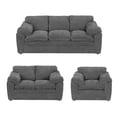thumbnail image 1 of Sala 3-2-1 DICASA Aston (Sofá, Love Seat y Sillón) Gris Oscuro para Sala, 1 of 8