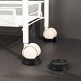 thumbnail image 2 of 8pcs Furniture Wheel Stoppers Furniture Feet Caps Wheel Stoppers for Rolling Furniture Round Furniture Pads Table Wheel Stoppers Chair Leg Caps Floor Protectors for Chairs, 2 of 8