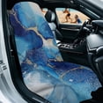 thumbnail image 2 of Xixirimido Car Accessories Sweat Towel Seat Cover Universal Non-Slip for Car Truck SUV Athletic Running Towel for Workout Outdoor Sport Activities, Blue Marble, 2Pack, 2 of 8