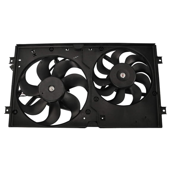 Dual Radiator Cooling Fan w/ Motor Assembly for 98-05 VW Beetle RFA83276