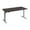 Gray, variant on Move 40 Series 60W Height Adjustable Desk in White - Engineered Wood