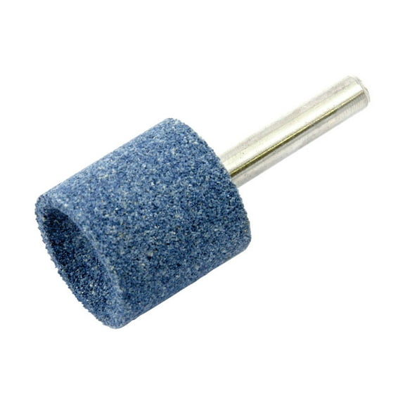 Forney Industries Mounted Point, 1 in x 1 in Concave Top Cylindrical (A38)