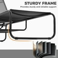 thumbnail image 6 of Ainfox Patio Lounge Chair, Recliner with Adjustable 5-Position and Storage, Outdoor Chaise Lounge for Beach,Poolside,Black, 6 of 8