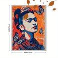 thumbnail image 3 of Frida Kahlo Portrait Canvas Wall Art 15.75x11.81 Inches, 3 of 8