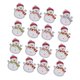 thumbnail image 4 of 50 botones de madera con forma de muñeco de nieve de dibujos animados para Navidad. Accesorios de costura para niñas., 4 of 7