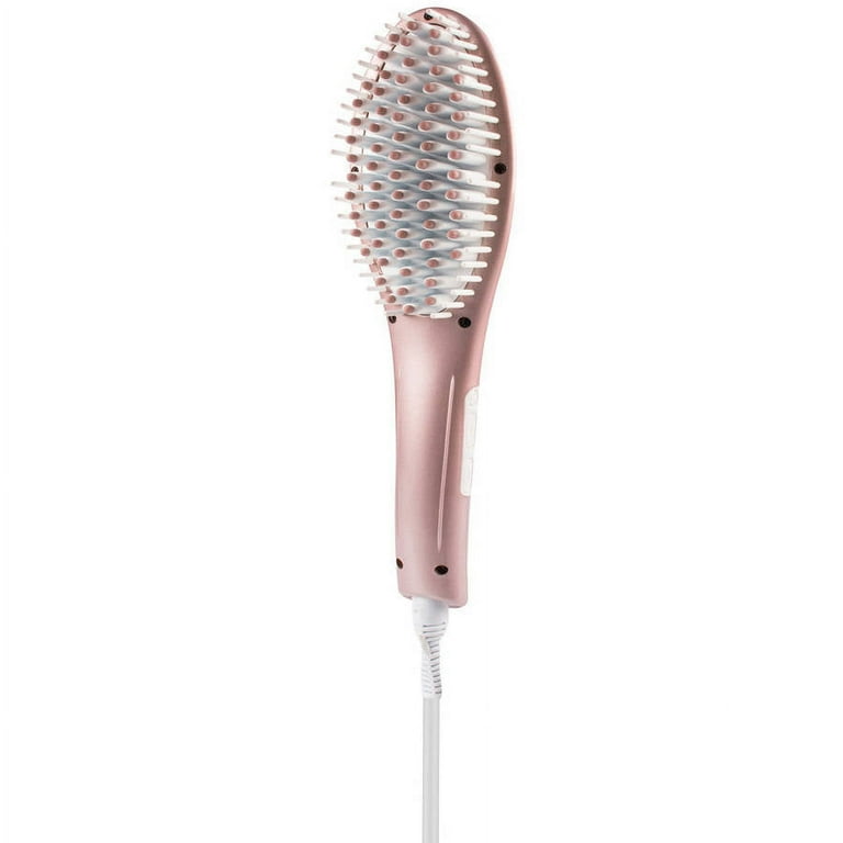 Vivitar Rose Gold Ceramic Straightening Hair Brush