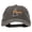 Black, variant on New Hampshire with Map Outline Embroidered Washed Cotton Twill Cap - Khaki OSFM