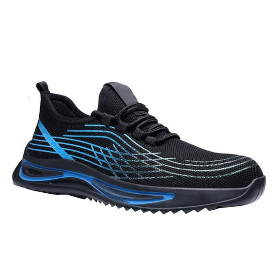 Safety Trainers Men Women Safety Shoes Steel Toe Cap Trainers Lightweight Non Slip Work Trainers Work Shoes Breathable