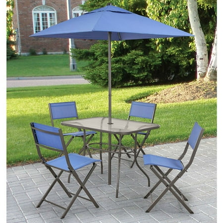Mainstays Sevilla 6 Piece Sling Folding Set