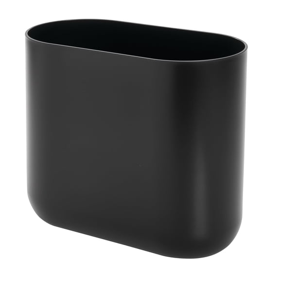 iDesign Cade BPA-Free Plastic Toilet Paper Storage Bin , Matte Black