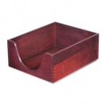 thumbnail image 1 of Carver 08213 Hardwood Letter Stackable Desk Tray- Mahogany, 1 of 2