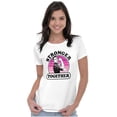 thumbnail image 3 of Breast Cancer Stronger Together Womens Slim Fit Graphic Tee Brisco Brands S, 3 of 5