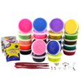 thumbnail image 2 of 24 colores Juguetes Arcilla Y Plastilina Artesanía Modelado Bricolaje Hugo  Plastilina, 2 of 10