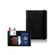 thumbnail image 1 of Cartera de viaje con protección RFID - Multifuncional para pasaporte, tarjetas y efectivo en cuero PU negro, 1 of 1