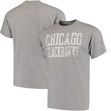 - Chicago Blackhawks Fanatics Branded Straight Out T-Shirt - Steel - S