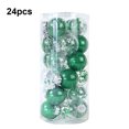 thumbnail image 2 of TureClos Christmas Hanging Ball Ornaments, 24Pcs Red White Christmas Ornaments Shatterproof for Xmas Party Holiday Wedding Decoration, 2 of 5