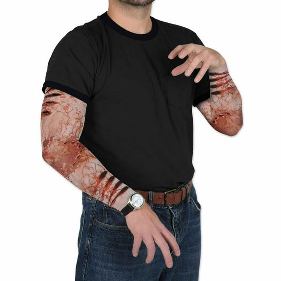 12 Pair Beistle Halloween Zombie Bite Party Sleeves