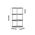 thumbnail image 3 of 4 Tier Shoe Rack Narrow Entryway Shoe Storage Cabinet Multifunctional Organizer for Home and Bedroom, 3 of 6