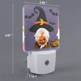 thumbnail image 2 of Fotbe Halloween Gnomes Luz Nocturna LED, Luz de Noche con Sensor de Luz Natural de Anochecer a Amanecer, Se Enchufa a la Pared, Blanco Cálido 0.5W-US, 2 of 7