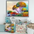 thumbnail image 3 of Designart 'Beautiful Village House On A Hot Summer Day' Modern Framed Art Print, 3 of 4