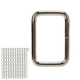thumbnail image 1 of Anillo Rectangular De Metal, Hebilla Rectangular Para Bolsa De Mascotas, Ligero Para Equipaje De Mascotas, Collar De , Arnés Para Perros, 1 of 7