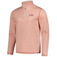 thumbnail image 2 of Men's-Flag & Anthem  Heather Red Jupiter Links Golf Club Johnston Quarter-Zip Pullover, 2 of 4