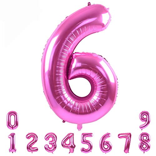 40" Number Foil Helium Balloons coloured 0-9 BIRTHDAY PARTY AGE Balloon Large XL