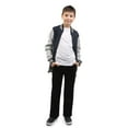 thumbnail image 6 of Buyless Fashion Boys Pants Flat Front Straight Cut Wide Corduroy Pattern, 6 of 7