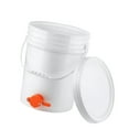 thumbnail image 1 of Cubo de miel con tapa, capacidad de 20 L, contenedor, barril, cubo multiusos para aceite de soja, práctico para miel, suministros para apicultores., 1 of 8