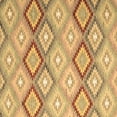 thumbnail image 1 of Ahgly Company Indoor Square Southwestern Brown Country Area Rugs, 5' Square, 1 of 4