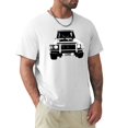thumbnail image 1 of Vehículo todoterreno japonés Pajero o Montero camiseta L040 fanáticos de los deportes estampado de animales de aduana camisetas grandes y altas para hombres, 1 of 7