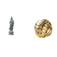thumbnail image 1 of Estatua De Bola De Hilo Con Nudo Guan Yin, Accesorios, Adorno, Regalos Tradicionales, Figurita De Kuanyin, Escultura De Buda Femenina De Cerámica Para Estantería, Armario, Escritorio, Amigos,, 1 of 8
