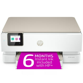 HP ENVY Inspire 7252e Wireless Color All-in-One Inkjet Printer with 6 months Instant Ink Included with HP+