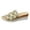 Yellow, variant on Wedge Sandals for Women, Platform Slides, Open Toe Slip On Summer Orthopedic Sandals, Non-Slip Dressy Casual Beach Vacation