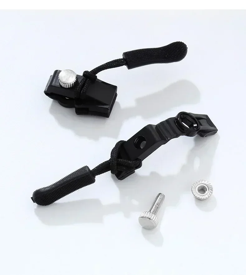 TYPPKMM 24/3Pcs Universal Detachable Metal Zipper Slider Puller Set Detachable Instant Repair Kit DIY Replacement Lever Locks for Clothing Bags Jackets