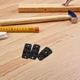 thumbnail image 4 of FONDOTIN 6PCS Flush Mount Bracket for Picture Hanging Kit Heavy Duty Support Black Artwork Hanging Gallery Display, 4 of 8