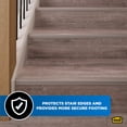 thumbnail image 4 of M-D Building Products 43878 1-1/8 In. X 1-1/8 In. X 36 In. Pewter Aluminum Stair Edging w/ Screw Nails, 4 of 10