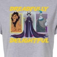 thumbnail image 3 of Disney Villains - Dreadlfully Delightful Scar Maleficent Hades - Juniors Cropped Cotton Blend T-Shirt, 3 of 5