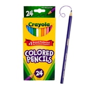 Crayola Colored Pencils, Assorted Colors, Pre-Sharpened, Adult Coloring, 24 Count