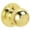 Bright Brass, variant on Dexter by Schlage J170CNA716 Corona Decorative Inactive Trim Knob, Aged Bronze