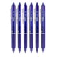 thumbnail image 1 of Bolígrafos de gel retráctiles Frixion Clicker de Advantage Gifts, punta fina (0,7 mm), tinta azul, p, 1 of 9