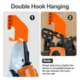 thumbnail image 5 of 2pcs Chainsaw Holders, TSV Heavy-Duty Chainsaw Hanger, Chainsaw Wall Mount Bracket for Garage Organization, Storage Shed Organizer - Black, 5 of 6