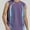 Purple, variant on Men's Summer Ice Silk T Shirt Vest Round Neck Athletic Casual Breathable Loose Fit Vest for Men