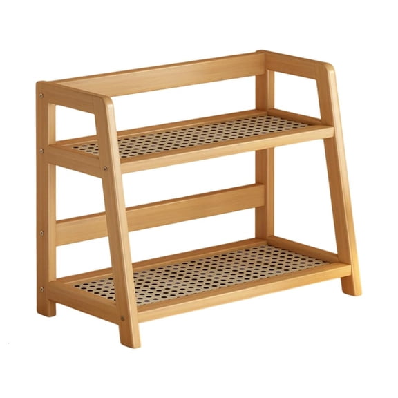 Giaone Bamboos Shelf for Multiple Items Storage Home Office Setting