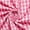 Fuchsia, variant on 7 mm Gingham Checkered Lightweight Plaid Polyester Cotton Poplin Fabric By The Yard - For Sewing Apparel, Accessories, & Décor - Yellow (1 Yard)