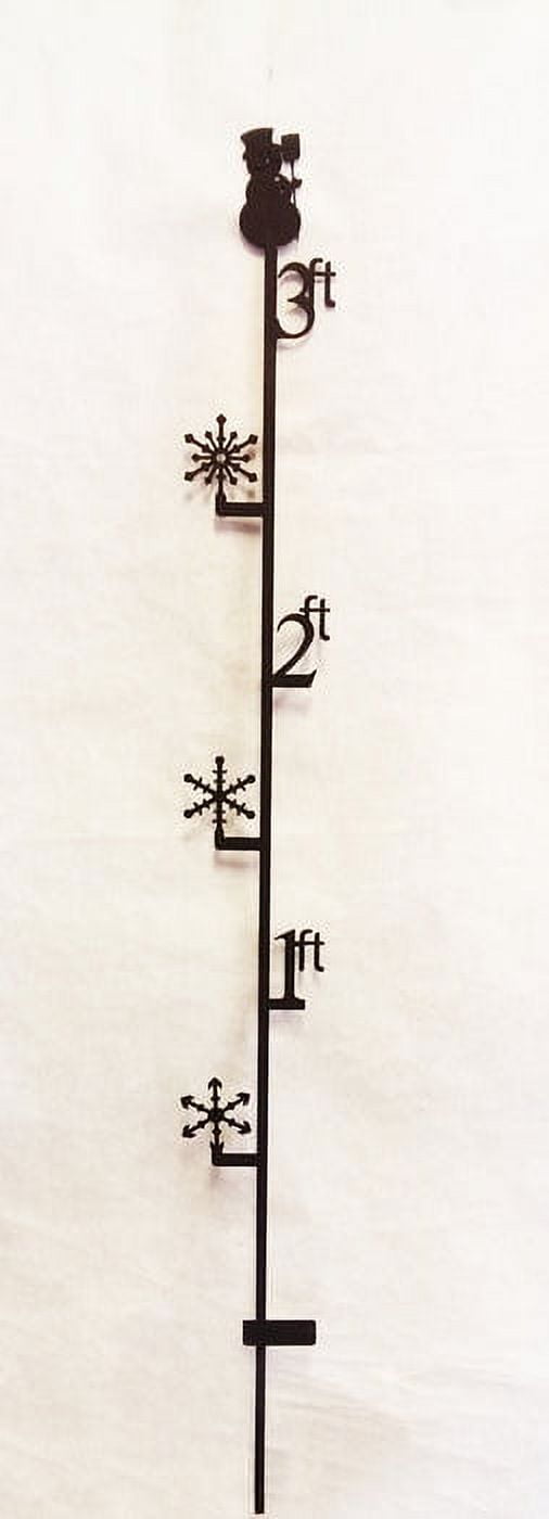 3 Foot Snowman Snow Gauge
