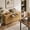 Wood Color, variant on 59.8 Inch Long Farmhouse Buffet Storage Cabinet, Fluted Sideboard with 3 Drawers and 2 Doors, Coffee Bar Cabinet for Entryway Kitchen Dining Room, Black Walnut