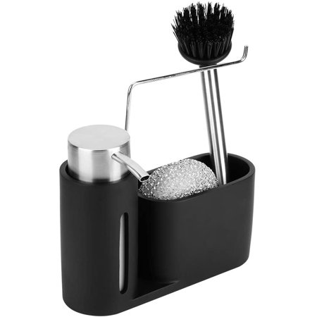 Detergent Dispenser,Dish Cloth Rag Storage Rack Kitchen Sink Tableware ...